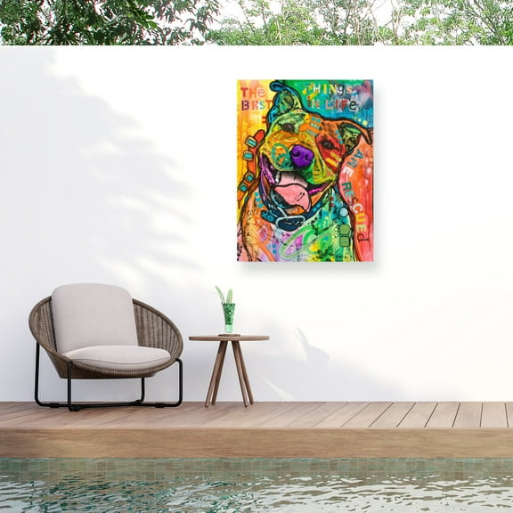 Dean Russo 'The Best Things In Life' Outdoor Canvas 32x24