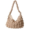 thumbnail image 1 of Bolso plisado de nube para mujer bolso bandolera suave y versátil bolso informal ligero, 1 of 9
