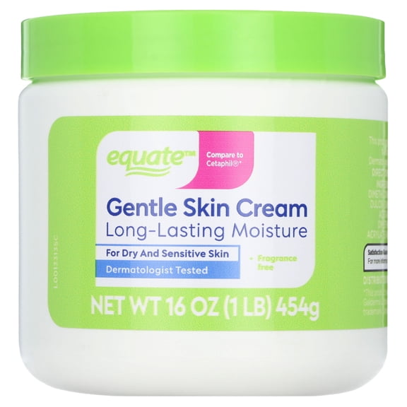 Equate Gentle Skin Cream, 16 oz