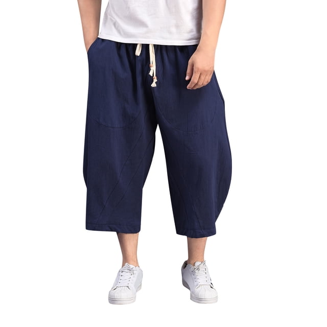Men's Casual Pants for Everyday Comfort and Easy Mobility with Practical Pockets Mid Rise Fit Relaxed Wide Leg Design and Durable Fabric