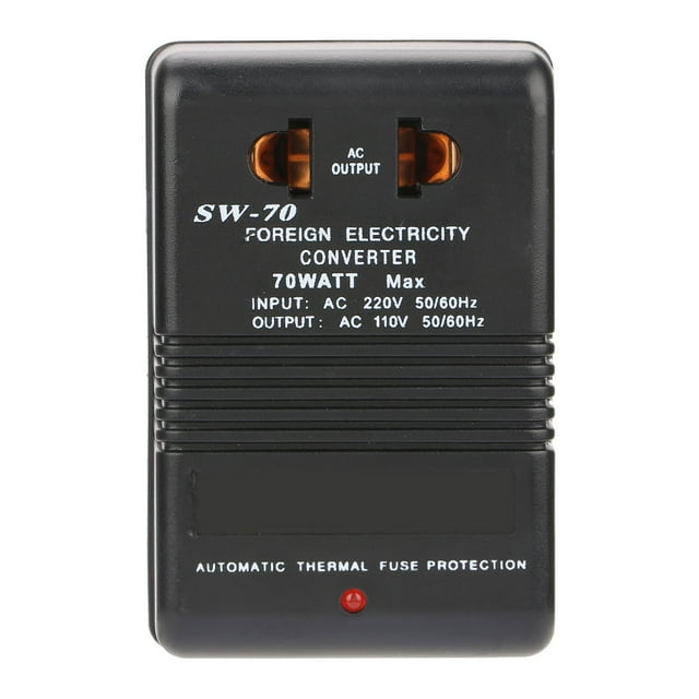 W Voltage Converter,220V to 110V Step Step Down Voltage Converter Voltage Converter Rugged and Tough