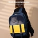 thumbnail image 3 of Mochila para gatos, mochila para perros con diseño ventilado, bolsa de malla transpirable, mochila para mascotas aprobada por aerolíneas para viajes (gris oscuro), 3 of 5