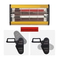 thumbnail image 2 of Automotive Baking Paint Lamp Shortwave Infrared Drying Lamp Baking Film Lamp Handheld Bracket 2-in-1 Mobile ,Easy to Use, 2 of 7