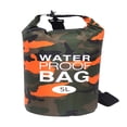 thumbnail image 2 of Bolsa De Natación Bolsa de natación impermeable Camuflaje Saco seco para acampar al aire libre (5L Naranja) Likrtyny  Libre de BPA, 2 of 7