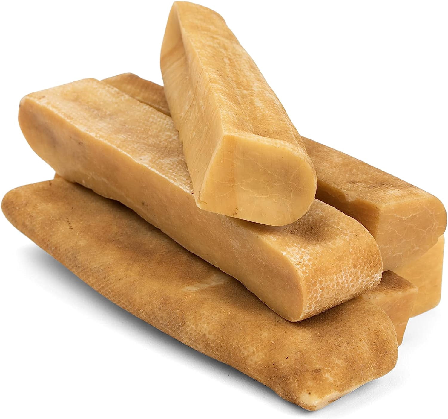 peaksNpaws Premium Yak Cheese Dog Treats - Natural Yak Chews from Himalayan Mountains - Grain Free, Lactose Free - Easily Digestible, 100% Eco-Friendly Packaging (1 Lb. Bag)