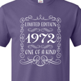 thumbnail image 4 of Inktastic Limited Edition 1972 One of a Kind T-Shirt, 4 of 5