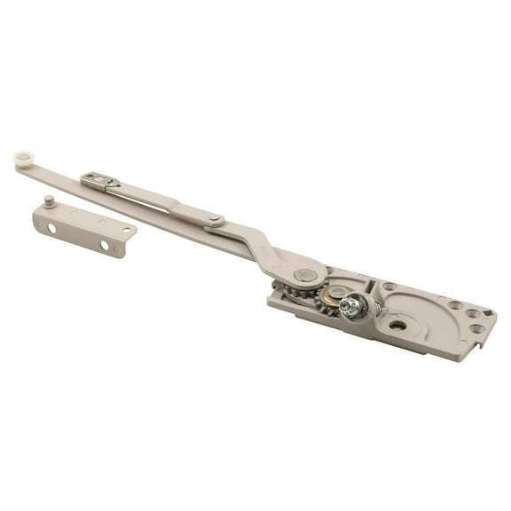Prime-Line TH 23076 Entrygard Dual Arm Left-Hand Casement Window Operator with Stud Bracket - Repair Broken Windows (Single Pack) CA2