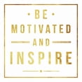 thumbnail image 3 of Grey, Jace 15x15 Black Modern Framed Museum Art Print Titled - Motivate, 3 of 5