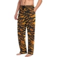 thumbnail image 5 of Vintage Tiger Skin Ghost Pajama Pants, Men's Lounge Pants Light with Drawstring and Pockets, Christmas New Year Birthday Father's Day Gifts, X-Large, 5 of 7