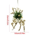 thumbnail image 2 of Qjidjing Christmas Tree Ornaments, Plastic Xmas Hanging Pendants, for Christmas Tree, Home Wall, Indoor Holiday Party, 2 of 7