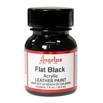 Angelus® Acrylic Leather Paint, 1 oz., Flat Black