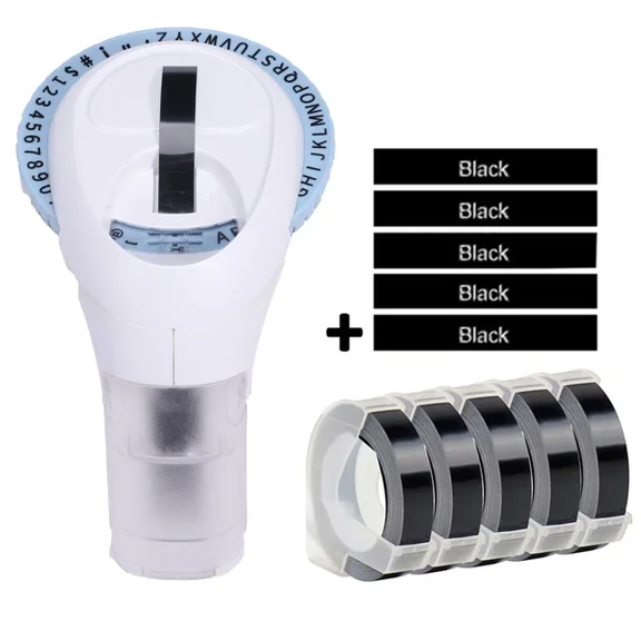 Dymo Embossing Label Maker With 6 Dymo Label Tapes | Organizer Xpress, Pro Label