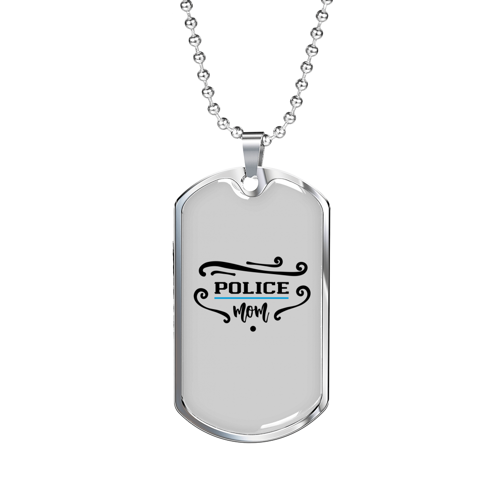 Police Mom Necklace