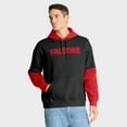thumbnail image 2 of Men's Fanatics Black Atlanta Falcons Helmet Retro Pullover Hoodie, 2 of 7