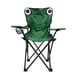 thumbnail image 1 of Silla Plegable Reforzada Para Camping Con Funda De Transporte Y Diseño Infantil De Rana, 1 of 2