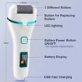 thumbnail image 6 of Electric Foot Callus Remover Tool,Waterproof Callus Remover Kit Extra Thick, Heel, Hand, Skin Gift Foot File for Dead, Hard Cracked Dry Skin, 6 of 8