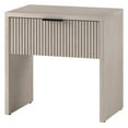 thumbnail image 3 of Pemberly Row Modern / Contemporary 23.63" Alder White MDF Nightstand, 3 of 8