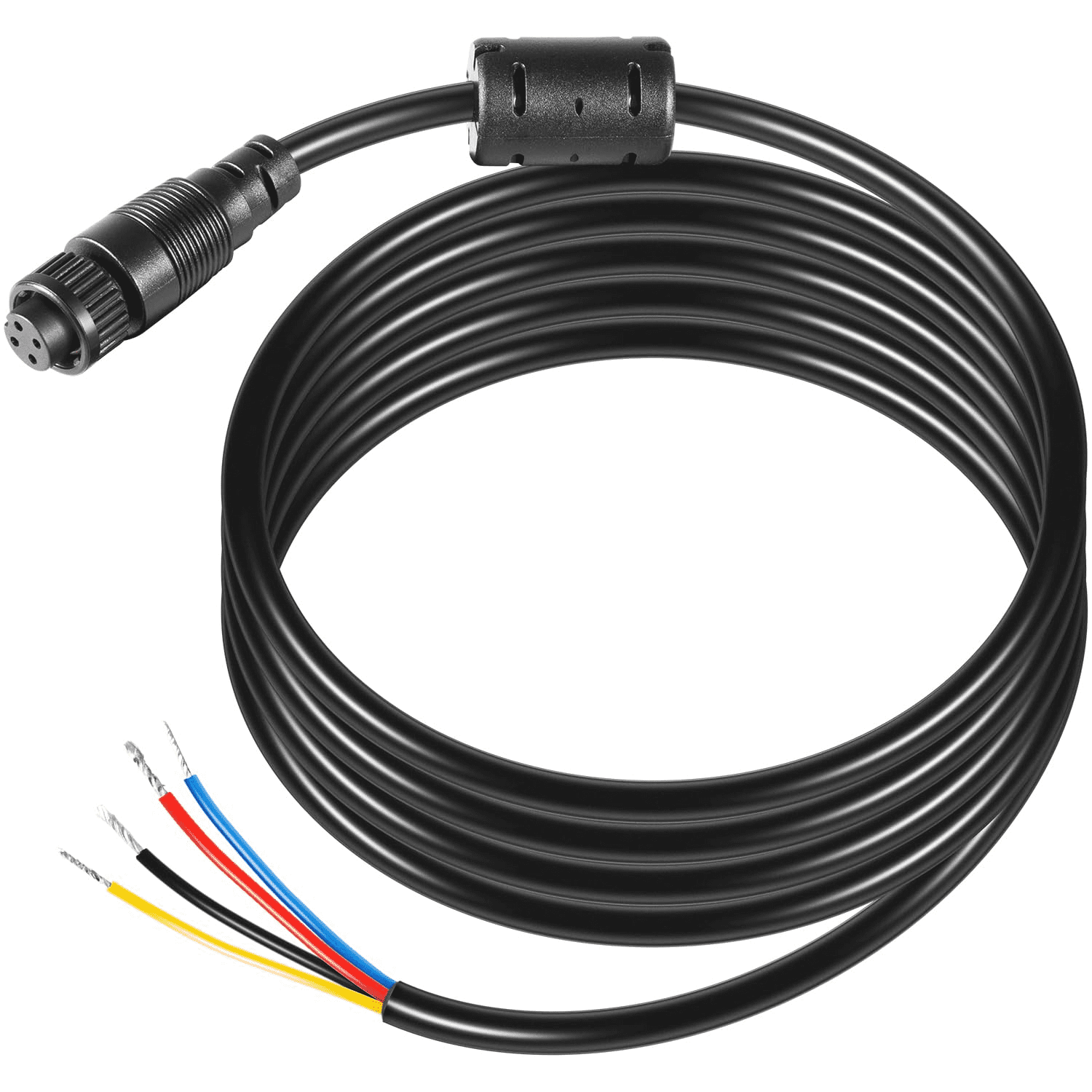 xzyuan 000-00128-001 4-Pin Power Cable for Simrad - Compatible with GO, NSS evo3, Vulcan, Zeus3-2m (6.5ft) Bare Wire Output for Power, Alarm, and Control Bus