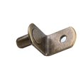 thumbnail image 3 of Cogfs 20 Pcs Shelf Support Studs Pegs Pins Plugs 6mm L-Shaped Cabinet Bracket Bronze, 3 of 9
