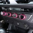 thumbnail image 4 of TINKI Car Air Conditioner and Volume Vent Outlet Knob Button Ring Cover 4pcs for Toyota Tacoma 2015 2016 2017 2018 2019 2020 2021 2022, 4 of 7