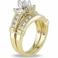 thumbnail image 2 of Everly Women's Diamond 14k Yellow Gold Bridal Set, 2 of 3