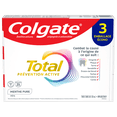 thumbnail image 4 of Colgate Total Active Prevention Clean Mint Toothpaste, Value pack, 3x120 ml, 4 of 5