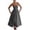 Gray, variant on Tqcoqu Summer Bodycon Dresses for Women,Spaghetti Strap Low-Cut Sleeveless Maxi Dresses A Line Flowy Swing Dress,Black Women's S-XXL