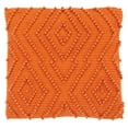 thumbnail image 2 of SAFAVIEH Adalia Geometric Accent Pillow, 20" x 20", Rust, 2 of 3