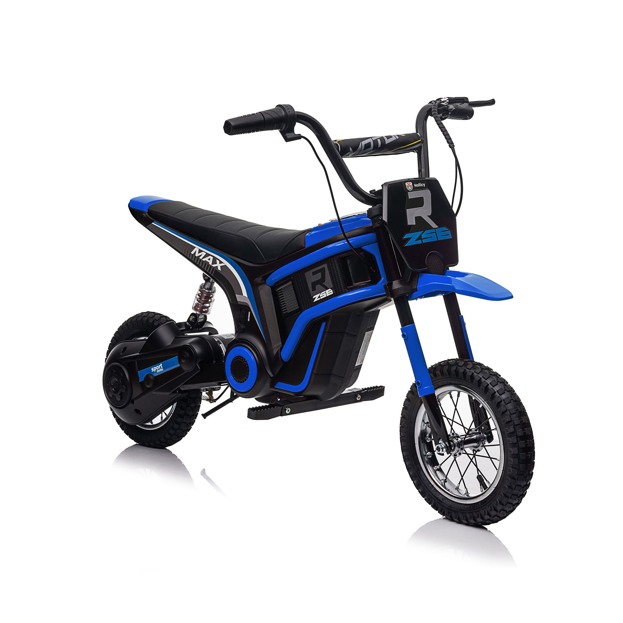 CIPACHO 24V Kids Ride On Toy Dirt Bike-XXL Large, Electric Motorcycle for Kids 8-12, Speeds up to 14.29mph, Authentic Motocross Bike Geometry, Blue CIPACHO 24V Kids Ride On Toy Dirt Bike-XXL Large, Electric Motorcycle for Kids 8-12, Speeds up to 14.29mph, Authentic Motocross Bike Geometry, Blue