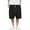 Black, variant on Men's Summer Fashion Casual Cotton Cropped Pants Loose Low Crotch Harem Pants - Basketball and Fitness Wear