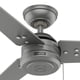 thumbnail image 5 of Ventilador de techo Hunter Cassius Plateado 44 pulgadas, 5 of 5