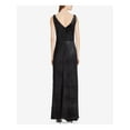 thumbnail image 2 of RALPH LAUREN $220 Womens New 1196 Black Velvet Gown Sleeveless Dress 12 B+B, 2 of 2