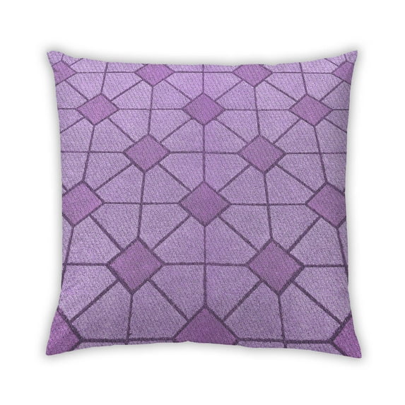 Ahgly Company Outdoor Square Contemporary Throw Pillow, 18 inch by 18 inch