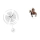 thumbnail image 1 of Reloj de pared,Reloj de pared decorativo para baño y dormitorio.,Letrero de escritorio Home Knight,Adorno de caballero acrílico 2D para estantería de manualidades,Letrero de escritorio, 1 of 8