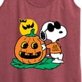 thumbnail image 3 of Peanuts - Joe Cool Pumpkin - Women's Racerback Tank Top, 3 of 6
