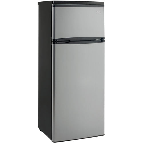 Avanti 7 5 Cu Ft Two Door Apartment Size Refrigerator With Platinum Departments