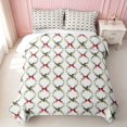 thumbnail image 2 of Erosebridal Christmas Twin Quilt Set for Girls, Christmas Twin Coverlet Set, 2pcs 1 Bedspread and 1 Pillowcase, 2 of 7