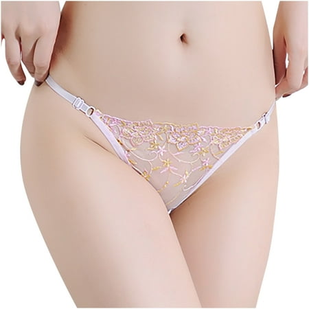 

AnuirheiH Women Sexy Lingerie Flower Print Seamless Lace Briefs Panties Thong Underwear 4-6$ off 2nd