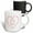 Multicolor, variant on 3drose, Pink Hearts Valentine Day Elegant Monogram. Charming Initial D, 11oz Mug