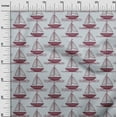 thumbnail image 3 of oneOone Cotton Poplin Light Grayish Blue Fabric Beach Boat Sewing Craft Projects Fabric Prints By Yard 56 Inch Wide, 3 of 4