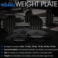 thumbnail image 6 of Yes4All 10 lbs Standard Weight Plates, 1 inch Cast Iron Weight Plates for Dumbbells, Single, 6 of 8