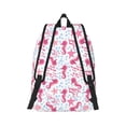 thumbnail image 3 of Daiia Seahorse and Starfish Vintage Canvas Backpack for Men and Women ,Hiking Backpack,Travel Laptop Bag for School,Large Capacity Backpack, 3 of 8