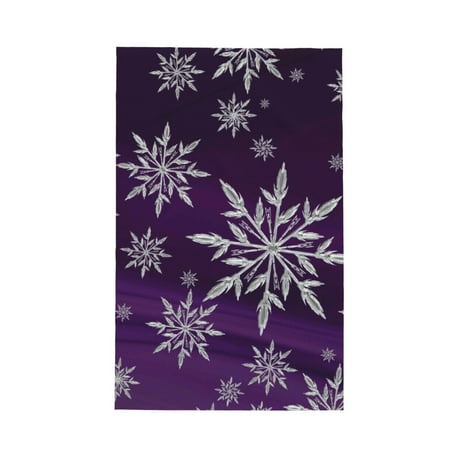 

Matuu Snowflake Gradient Purple for Waffle Kitchen Towel Dish Towels Hand Towels for Kitchen 16 X 26 Inches