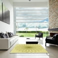 thumbnail image 7 of Ahgly Company Machine Washable Indoor Rectangle Transitional Sun Yellow Area Rugs, 2' x 3', 7 of 7