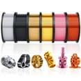 thumbnail image 1 of Filamento para impresora 3D Pangda 1.75 mm PLA multicolor 1.5 kg, 1 of 7