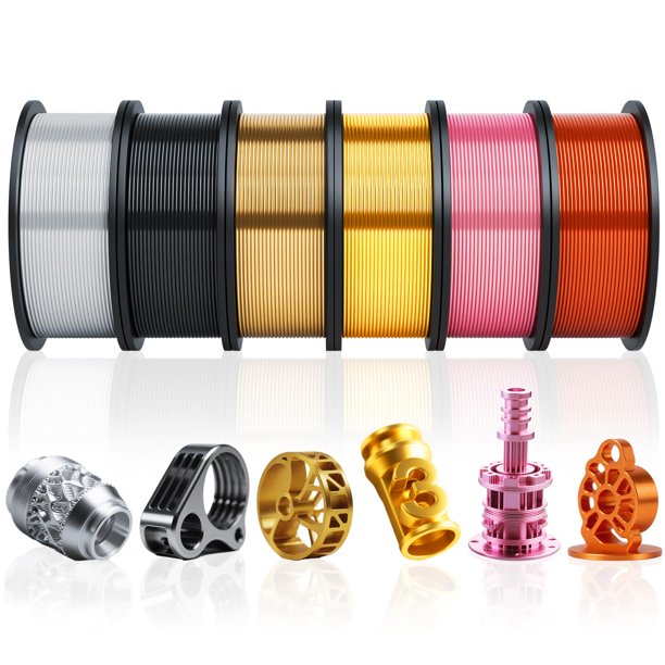 Filamento para impresora 3D Pangda 1.75 mm PLA multicolor 1.5 kg
