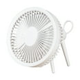 thumbnail image 1 of Up to 65% off Versatile Desktop Fan USB Small Electric Fan Rechargeable 2000 MAh Battery Office Silent Small Fan With 4 Speed, 1 of 9