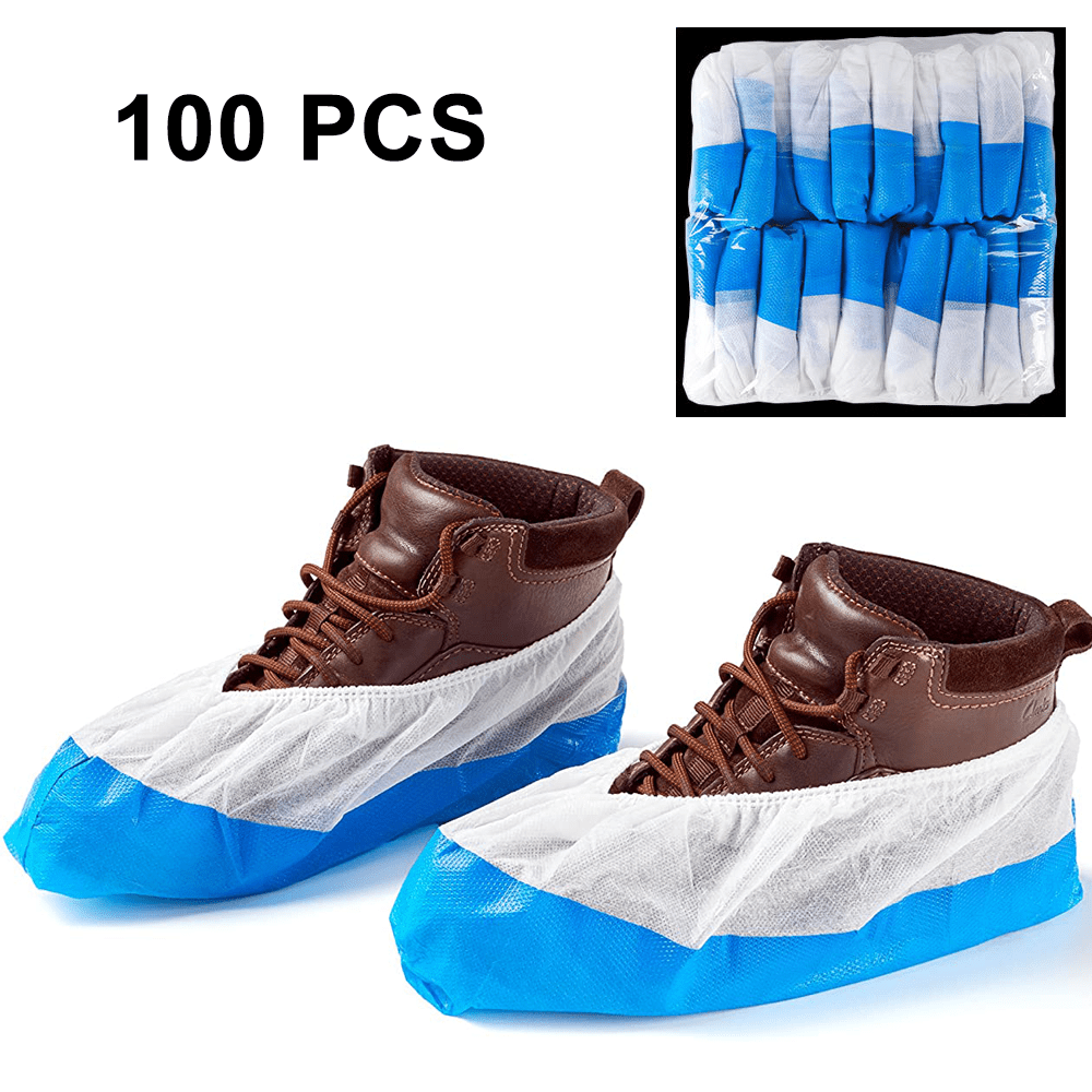 Automatic Shoe Cover Dispenser Machine with 100 Non-Woven Overshoes Supplies 