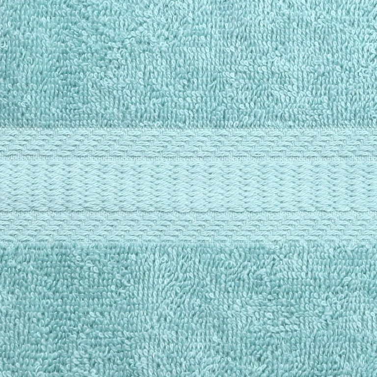 Mainstays Solid Hand Towel, Clearly Aqua 