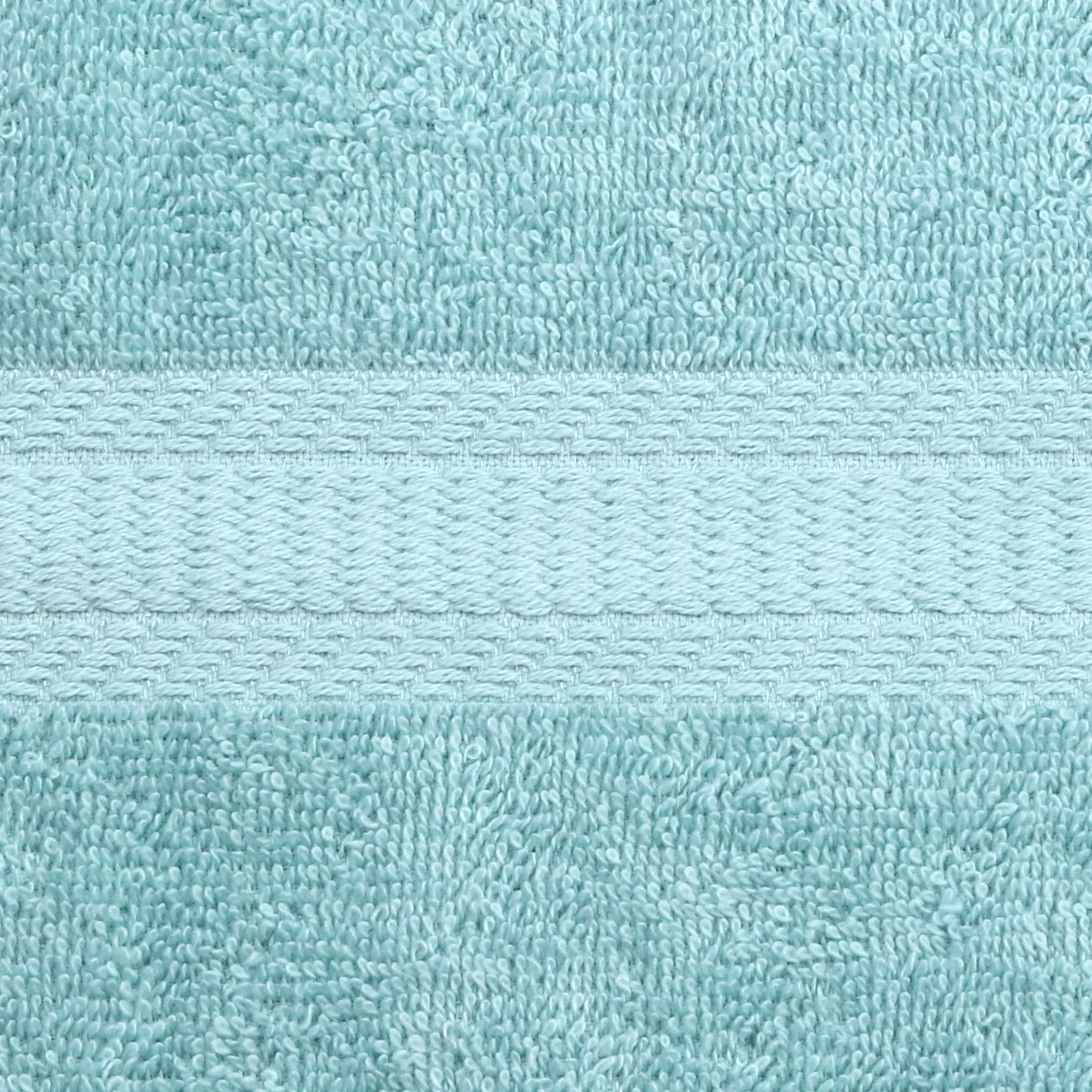 Mainstays Basic Solid 18-Piece Bath Towel Set Collection, Aqua - image 3 of 10